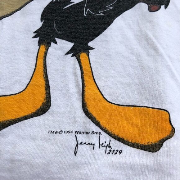 Jerry Leigh Vintage Looney Tunes tank Bugs & Daffy Tasmanian Devil - Picture 2 of 10